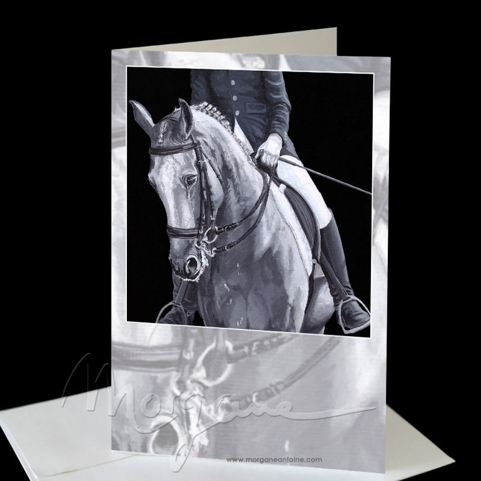 Black & White Duo Carte de Voeux