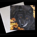 Onyx & Gold Postcard