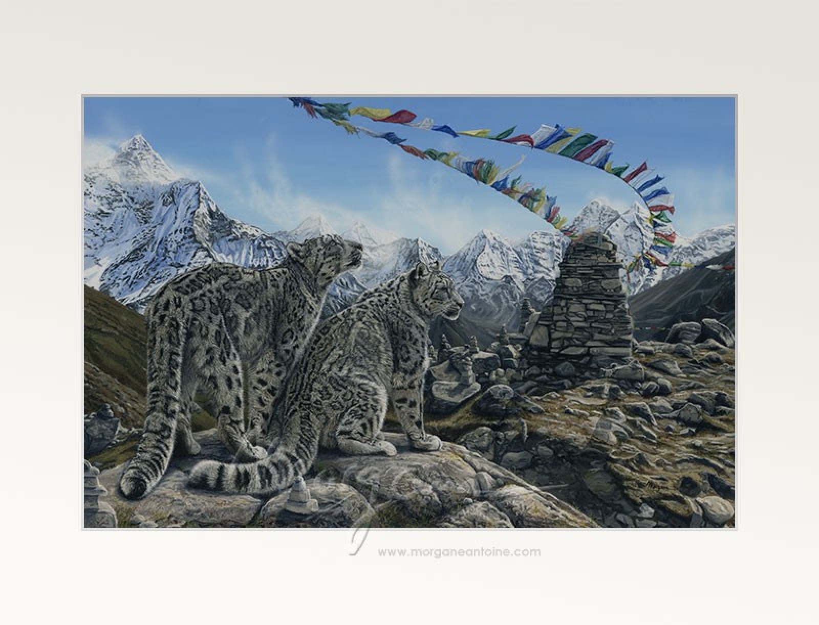 A Prayer for the Snow Leopard Open Edition