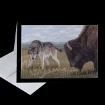 Face to Face Greeting Card