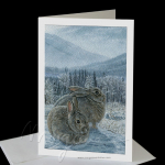 Winter Softness Greeting Card