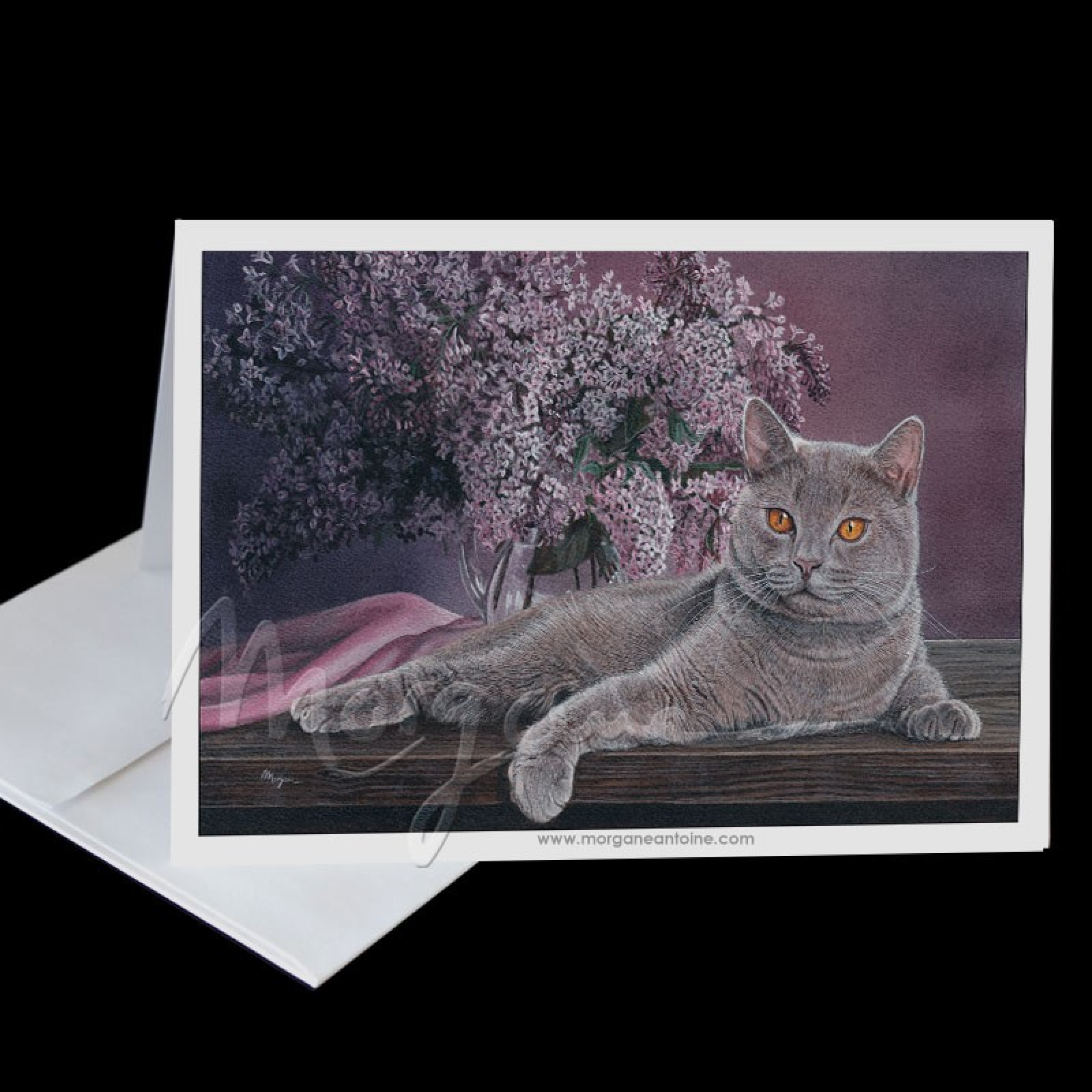 Lilac Beauty Greeting Card